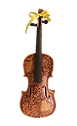 violin art by Madison Clark